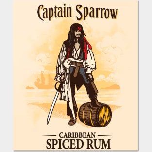Captain Sparrow Posters and Art